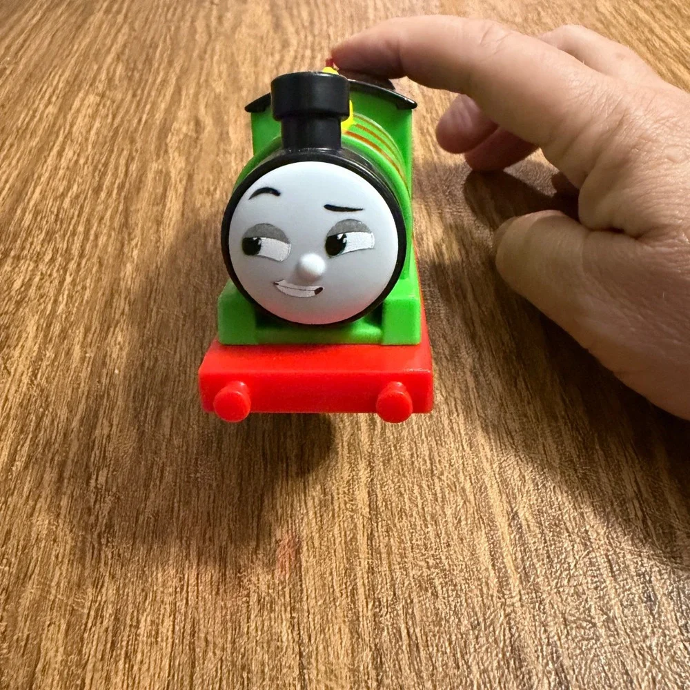 Mattel Thomas & Friends Toy Train Green Percy Motorized 2021 Track Master